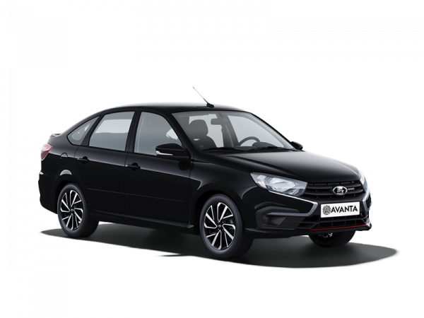 Lada Granta Sport Лифтбек Черный Пантера
