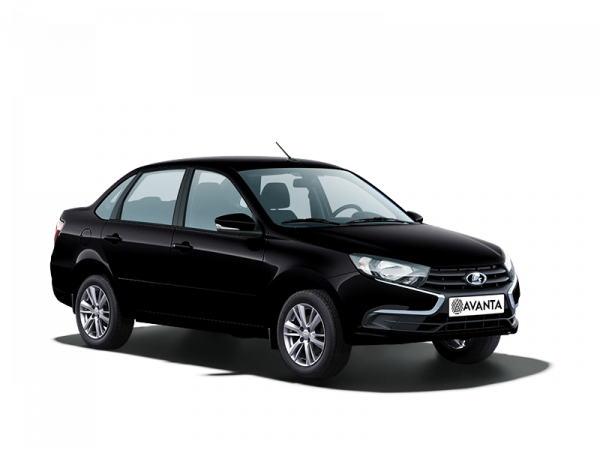 Lada Granta Седан Черный Пантера