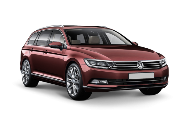 Volkswagen Passat Variant red